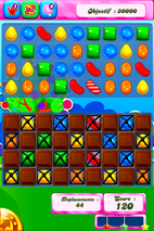 disque azyme Candy crush choco